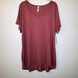 LulaRoe Classic T Short Sleeves Scoop Neck 3XL